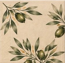 Serviettes de table Oliviers classique