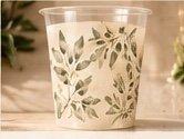 Verre Olea, modèle Feuillage délicat